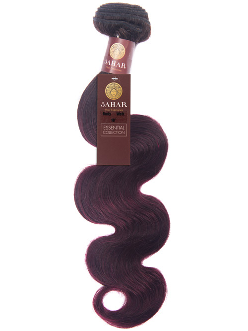 Sahar Essential Virgin Remy Human Hair Extensions 100g (8A) - Body Wave #OT99J 18 inch