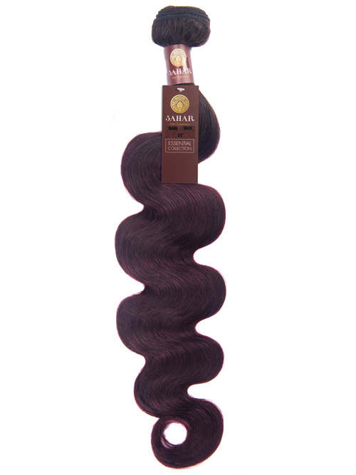 Sahar Essential Virgin Remy Human Hair Extensions 100g (8A) - Body Wave #OT99J 24 inch