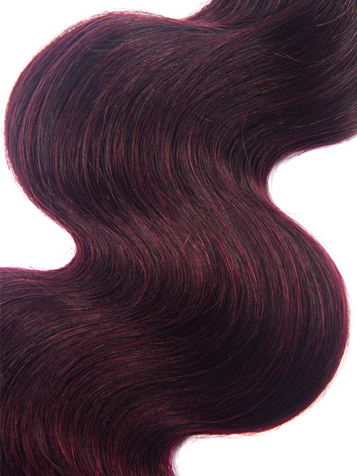 Sahar Essential Virgin Remy Human Hair Extensions 100g (8A) - Body Wave #OT99J 22 inch