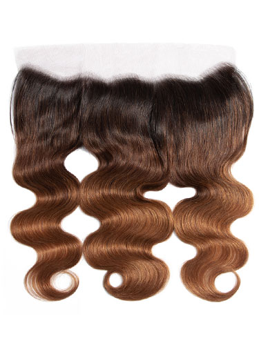 Sahar Essential Virgin Remy Human Hair Extensions Bundle (8A) - #T1B/4/30 Body Wave