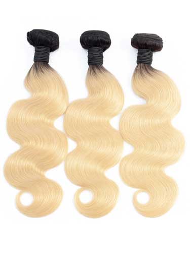 Sahar Essential Virgin Remy Human Hair Extensions Bundle (8A) - #OT613 Body Wave