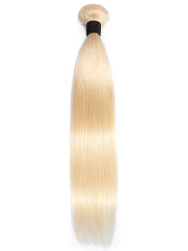 Sahar Essential Virgin Remy Human Hair Extensions 100g (8A) - Straight #613-Lightest Blonde 12 inch