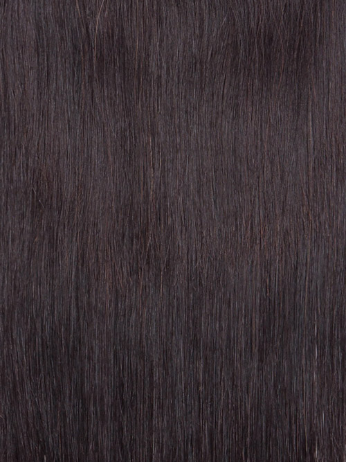 Sahar Essential Virgin Remy Human Hair Extensions 100g (8A) - Straight #1B-Natural Black 12 inch