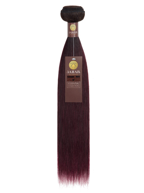 Sahar Essential Virgin Remy Human Hair Extensions 100g (8A) - Straight #OT99J 16 inch