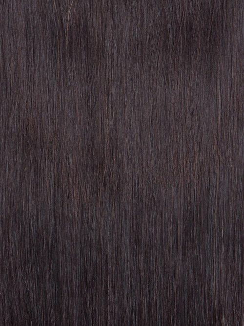Sahar Essential Virgin Remy Human Hair Extensions Bundle (8A) - #Natural Black Straight 18"+20"+22" Closure 4x4" 12"