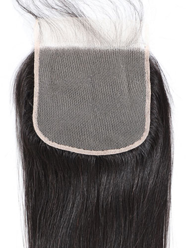 Sahar Essential Virgin Remy Human Hair Top Closure 6" x 6" (8A) - Straight