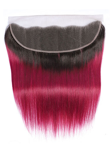 Sahar Essential Virgin Remy Human Hair Front Lace Closure 4" x 13" (8A) - Straight #OT118 12 inch