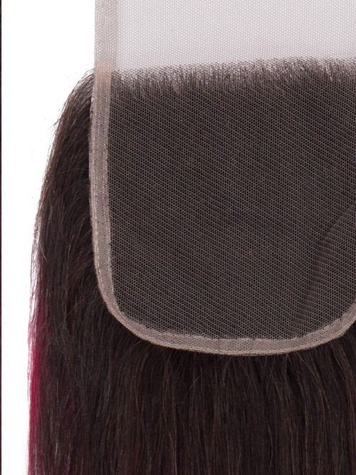 Sahar Essential Virgin Remy Human Hair Top Lace Closure 4" x 4" (8A) - Straight #OT118 10 inch