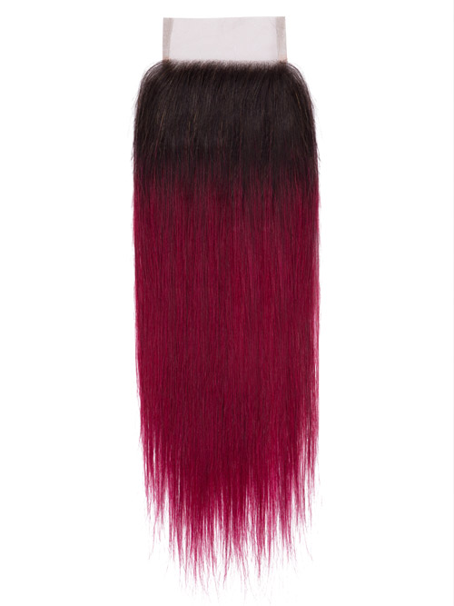 Sahar Essential Virgin Remy Human Hair Top Lace Closure 4" x 4" (8A) - Straight #OT118 12 inch
