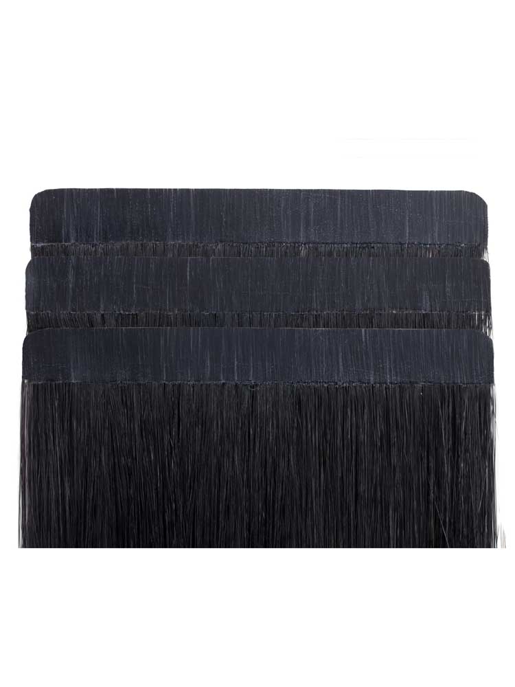 VL Tape In Hair Extensions - 20 pieces x 4cm #1-Jet Black 18 inch