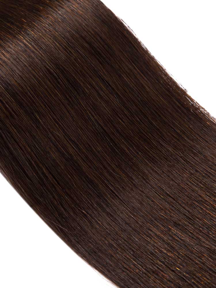 VL Tape In Hair Extensions - 20 pieces x 4cm #2-Darkest Brown 18 inch