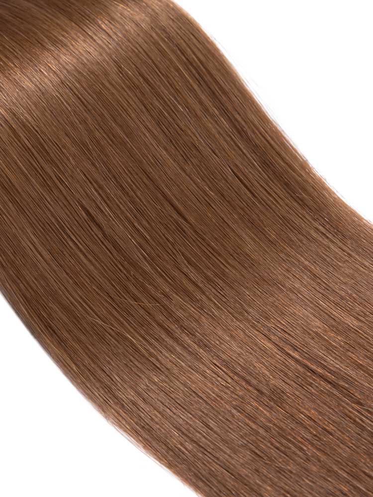VL Tape In Hair Extensions (20 pieces x 4cm) #6-Medium Brown 18 inch