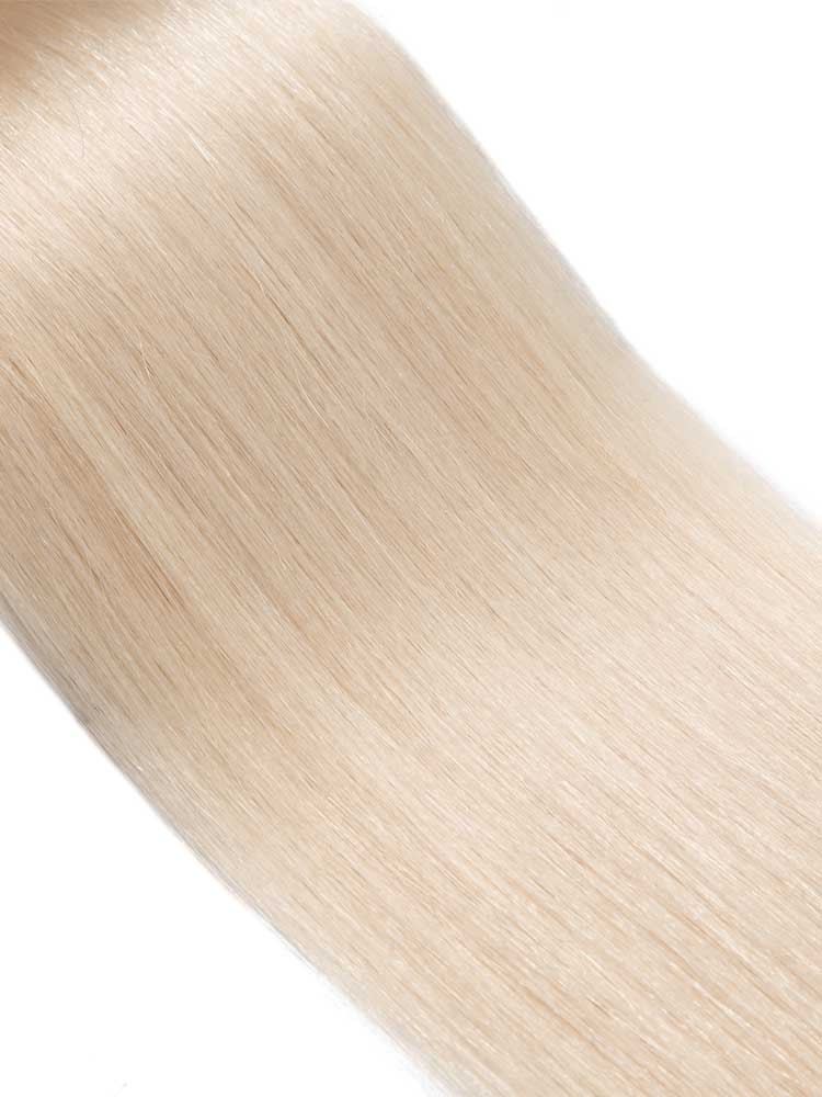 VL Tape In Hair Extensions - 25 pieces x 4cm #60-Platinum Blonde 18 inch