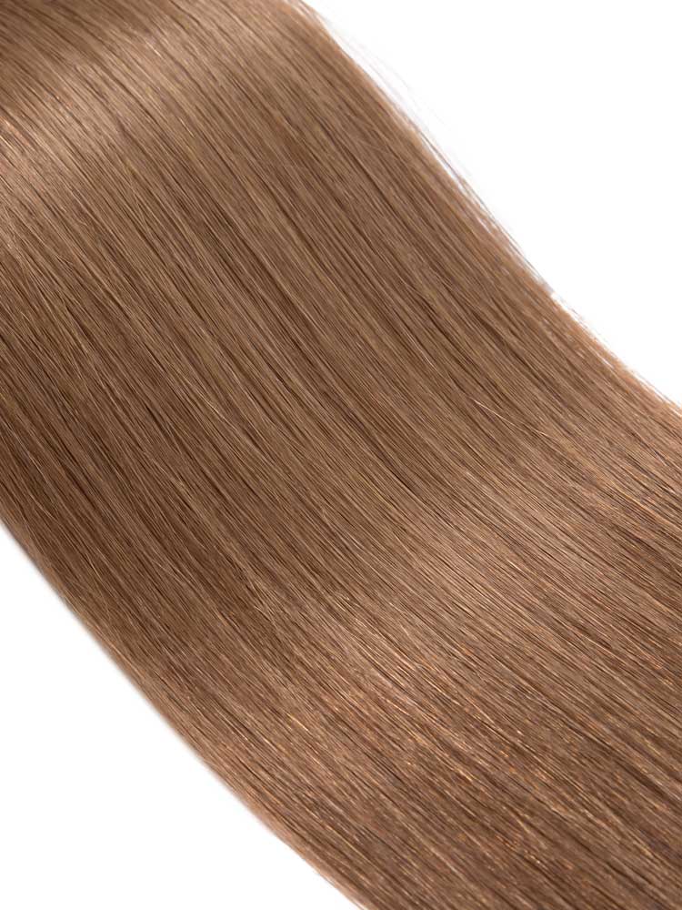 VL Tape In Hair Extensions (20 pieces x 4cm) #8-Light Brown 18 inch
