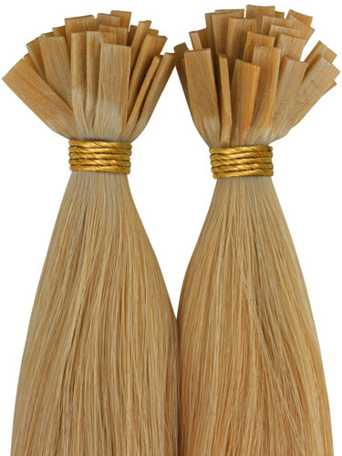 VLII Pre Bonded Flat Tip Remy Hair Extensions #20-Dark Blonde 18 inch