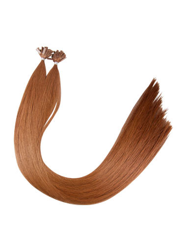 VL Pre Bonded Flat Tip Remy Hair Extensions #30-Auburn 22 inch