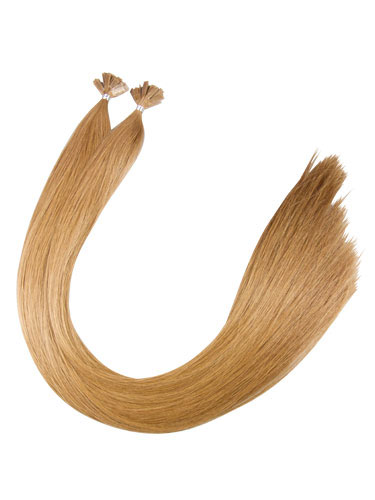 VL Pre Bonded Flat Tip Remy Hair Extensions #8-Light Brown 22 inch