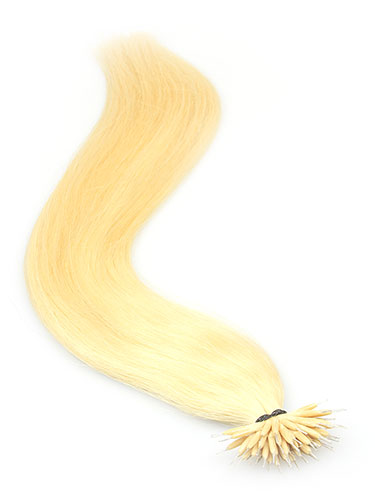 VL Pre Bonded Nano Tip Remy Hair Extensions #24-Light Blonde 14 inch