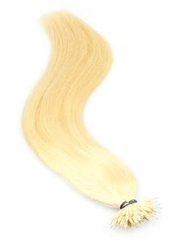 VL Pre Bonded Nano Tip Remy Hair Extensions #613-Lightest Blonde 14 inch