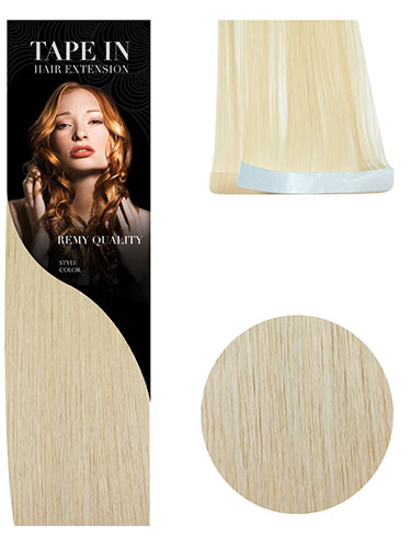 VL Tape In Hair Extensions - 10 pieces x 8cm #20-Dark Blonde 18 inch