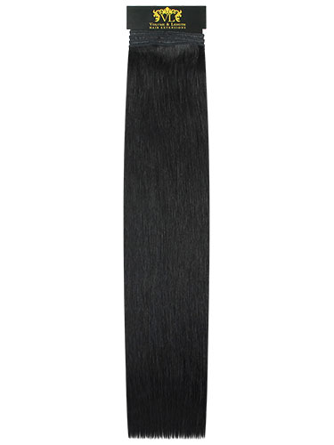 VL Remy Weft Human Hair Extensions #1-Jet Black 18 inch 100g