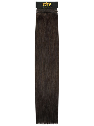 VL Remy Weft Human Hair Extensions #2-Darkest Brown 14 inch 50g