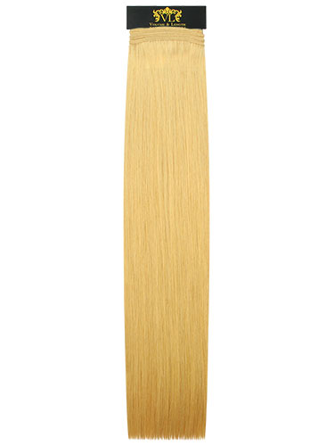 VL Remy Weft Human Hair Extensions #24-Light Blonde 22 inch 50g