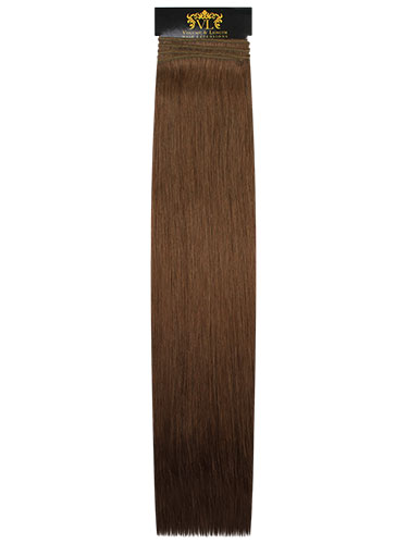 VL Remy Weft Human Hair Extensions #6-Medium Brown 14 inch 150g