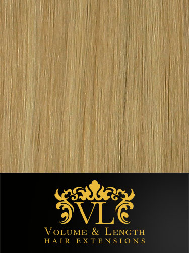 VL Remy Weft Human Hair Extensions #PV01/613-Light Ash Blonde Mix 22 inch 100g